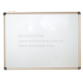 Tableau blanc d&#39;écriture magnétique en porcelaine/céramique avec cadre en aluminium (BSPCG-A)